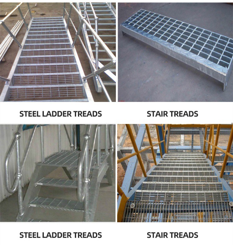Metal Grate Stair Treads-Shangjia